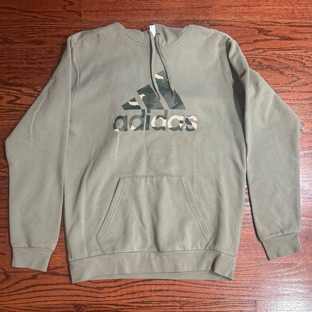 Adidas Men's Olive Hoodie